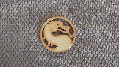 Mortal Kombat Logo Magnet Nintendo NES Video Games Vintage SNES Sega Genesis