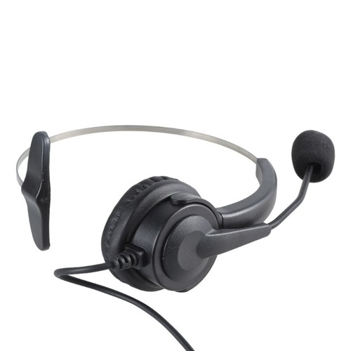 4-Pin RJ11 Monaural Corded Call Center Telephone Headset Headphone BK - Zdjęcie 7 z 8