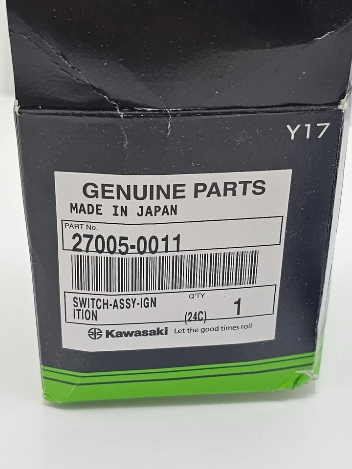 Interruptor de llave de encendido Kawasaki 27005-0001 para VN1600A Vulcan 1600 Classic Foto 2 de 4