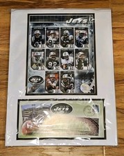 NEW YORK JETS 2006 2007 Team Composite Field USPS Print 12x16