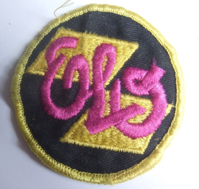 E.L.O.  vtg. Patch Gestickter Aufnäher Classic Rock Sew On ca. 80/81 cheap trick