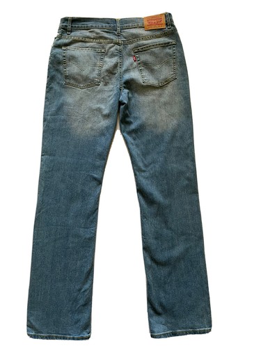 Boys Levi’s 511 Slim Blue Jeans Size 20R 5 Pockets Light Wash Straight Leg - Picture 2 of 10