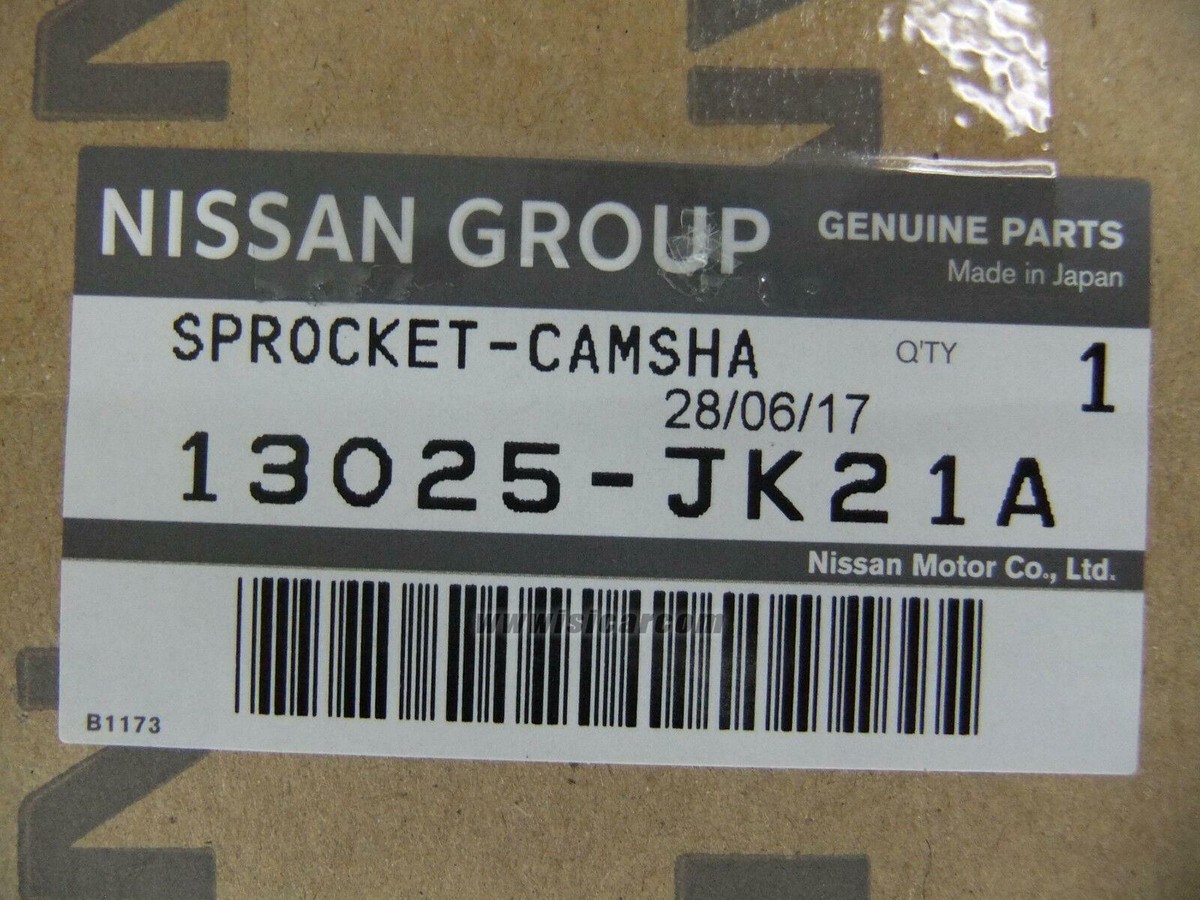 NISSAN GT-R R35 SPROCKET, CAMSHAFT INTAKE 13025-JK21A parts from