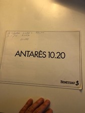 ANTARES 10.20 BENETEAU  Bateau Voilier catalogue publicitaire vintage C30