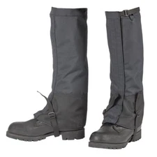 Dragonwear FR Waterproof XL Black Leg Gaiters DFG20X