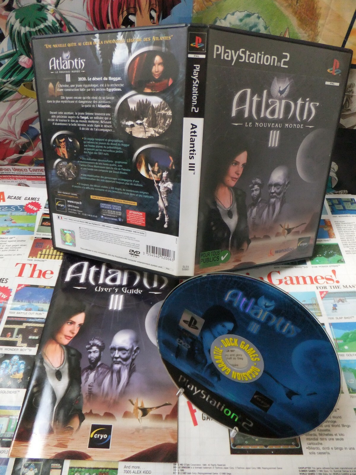 Playstation 2 PS2:Atlantis III 3 [TOP & 1ERE EDITION] Fr