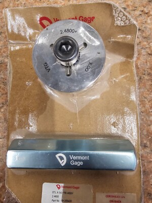 Vermont 2.4800  Class X Plain Plug Gage - **NEW** certification Part# 191205420