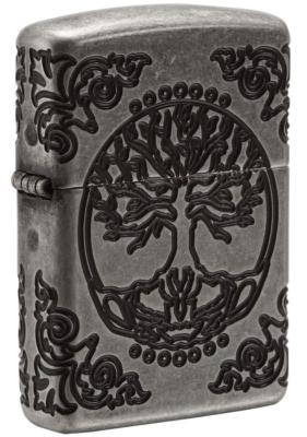 Zippo Windproof Armor Tree of Life Lighter, All Sides Engraved, 29670 New In Box