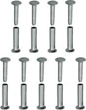 Torsor 9 Sets Kitchen Knife Handle Screw Fixing Rivet Nuts Chef Knives Cutter Wo