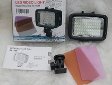 LED Video Light SL101 WaterProof Up to 40m Foto Lampe Fill Light 55006000K