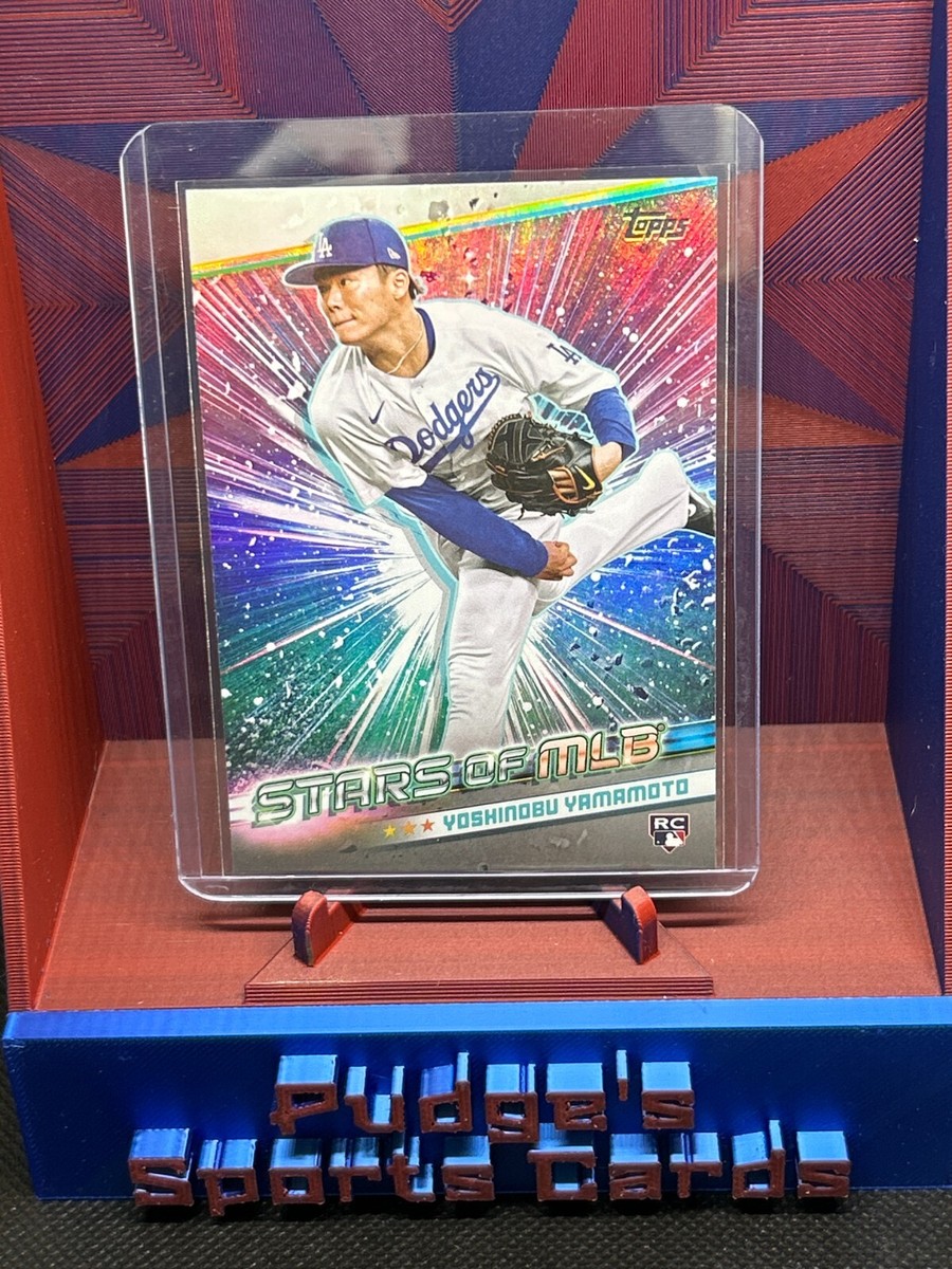 Yoshinobu Yamamoto 2024 Topps Series 2 Stars of MLB RC White