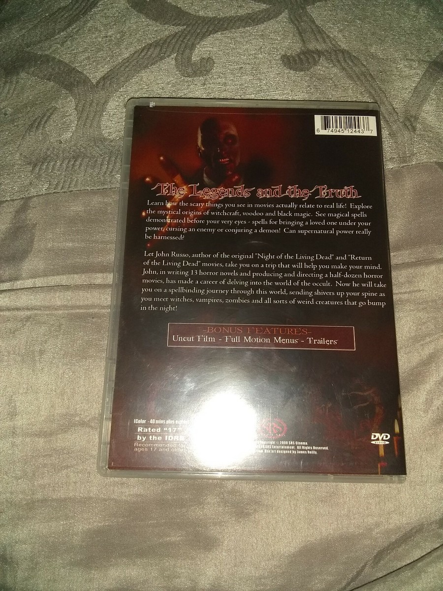 Witches, Vampires and Zombies (DVD, 2008) VERY RARE AUTHENTIC