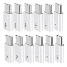 Micro USB Female to Type C Male Adapter Converter Micro-B to USB-C Connector LOT