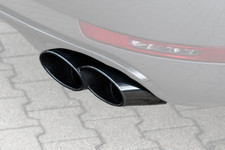 12-18 PORSCHE MACAN 96B S GTS TURBO - TECHART - EXHAUST TIPS CHROME TAILPIPES