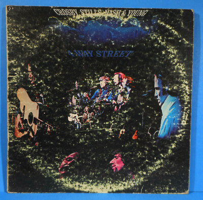 CROSBY, STILLS, NASH & YOUNG 4 WAY STREET 2X LP INSERT NICE