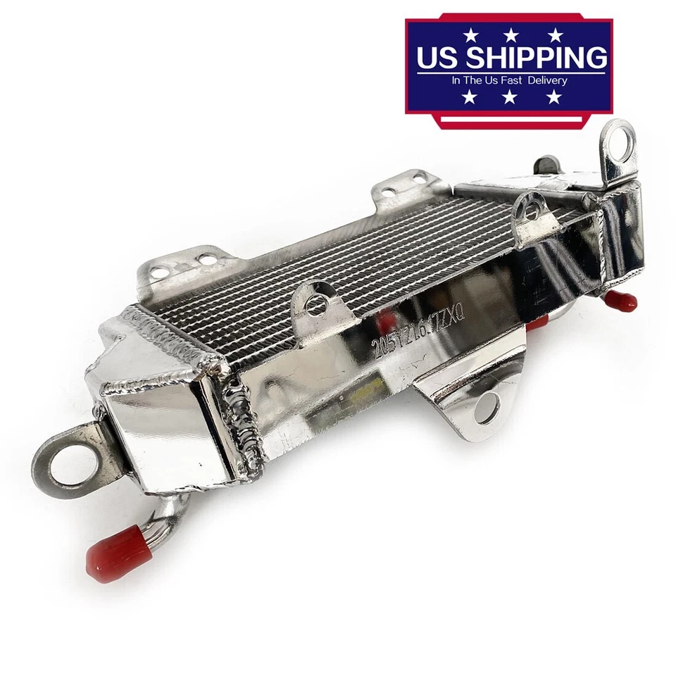 Radiador de aluminio y mangueras negras para Kawasaki KX250 KX 250 1990-1993 1991 1992 1993 Foto 4 de 4