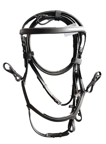 Competition Englische Trense - Premium Qualität Leder - Edelstahlbeschläge - Bild 2 von 2