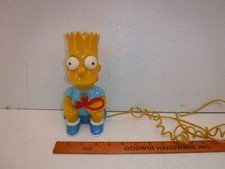 Columbia Tel-Com BART SIMPSON Phone Corded Landline - Memorbilia, VINTAGE 1990