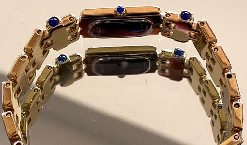 BULOVA Women's Quartz Gold Rectangular Watch Genuine Austrian Crystal 98T13 - Picture 13 of 24