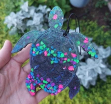 Turtle Air Freshener - Colorful Rocks - Car and Home Freshie