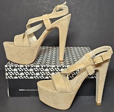 PRIMADONNA COLLECTION WOMEN'S EURO 39 BEIGE NEW /BOX STILETTO 00513