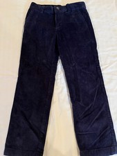 Boys Brooks Brothers Navy Blue Corduroy Pants sz 6 Excellent Condition LN