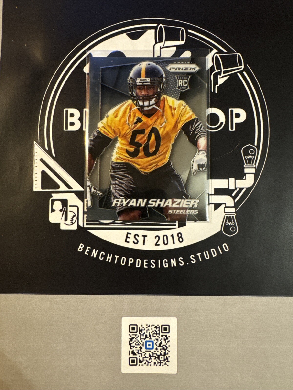 2014 Panini Prizm Silver Ryan Shazier Rookie Pittsburgh Steelers #244