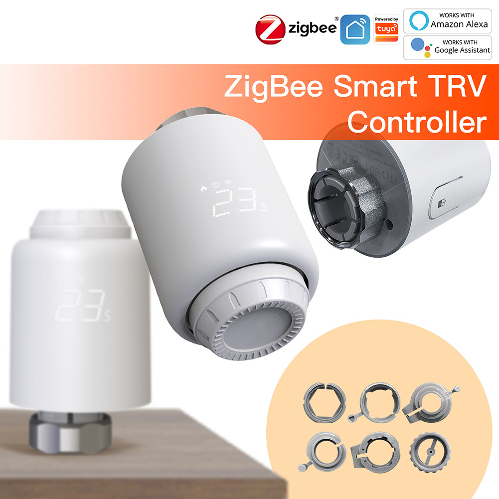 Tuya ZigBee/WiFi Radiator Actuator Wireless Remote Alexa Google Home  Compatible | eBay