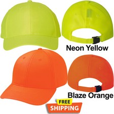 Structured Pre-Curved Visor Safety Cap Moisture Wicking Baseball Hat NEW 