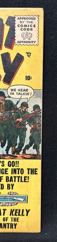 Combat Kelly #31 VG+ (Atlas 1955) Cookie Novak! - Picture 5 of 11