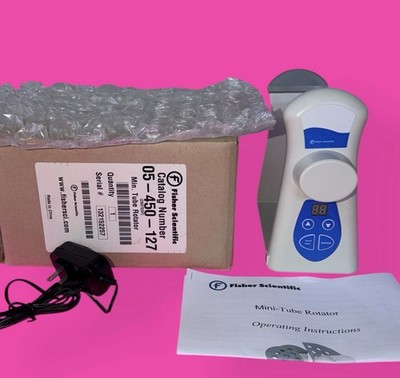 FISHER SCIENTIFIC 05-450-127 MINI TUBE ROTATOR Open Box Read