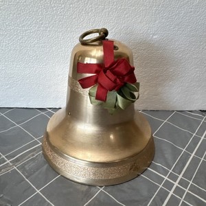 Musical Christmas Bell Vintage | eBay