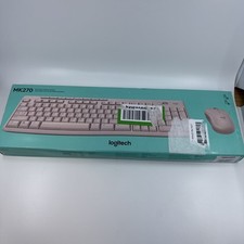 MK270 Wireless Keyboard and Mouse Combo for Windows 2.4 GHz Wireless Compact