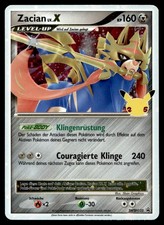 Zacian LV.X SWSH135 Promo SWSH Black Star Pokemon German NM