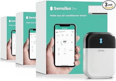 Sensibo Sky 3 Pack Smart Air Conditioner Controller WiFi Alexa