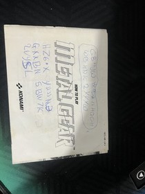 Nintendo NES Metal Gear Boxed with Manual P130