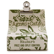 Plastic-Free Shampoo Bar | Rhubarb & Coconut Oil | Vegan, SLS Free -x)