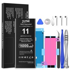 100 Battery Replacement For iPhone 11 Adhesive Tools 16000mAh