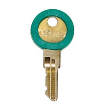 LUCKY LINE PRODUCTS 1643020 Key Identifier,Blue,Vinyl,PK20 3HJN9