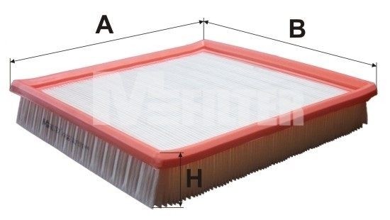 Fits MFILTER K 456 Air Filter