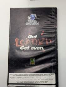 Loaded -  Sega Saturn - Complete with Manual - PAL Tested