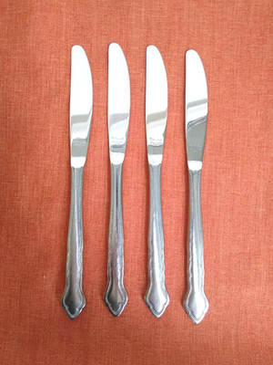 Carriage by Reed & Barton Rebacraft Stainless Flatware, Set of 4 Dinner Knives