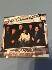 The Osmonds - Snapshot CD + Four Collectible Snapshots - Donny/Marie - RARE CD