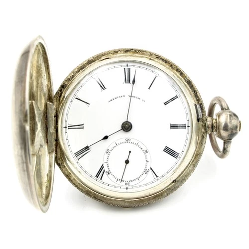 Antique Waltham American Watch Co 11J 18S PS Bartlett Pocket Watch #WB4052-1