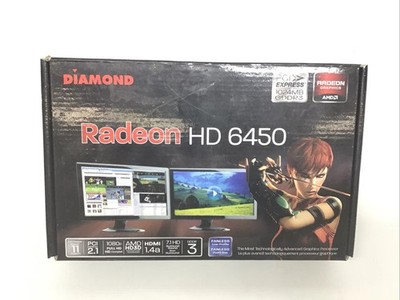 Diamond AMD Radeon HD 6450 (6450PE31G) 1GB GDDR3 HDMI PCI Video Card