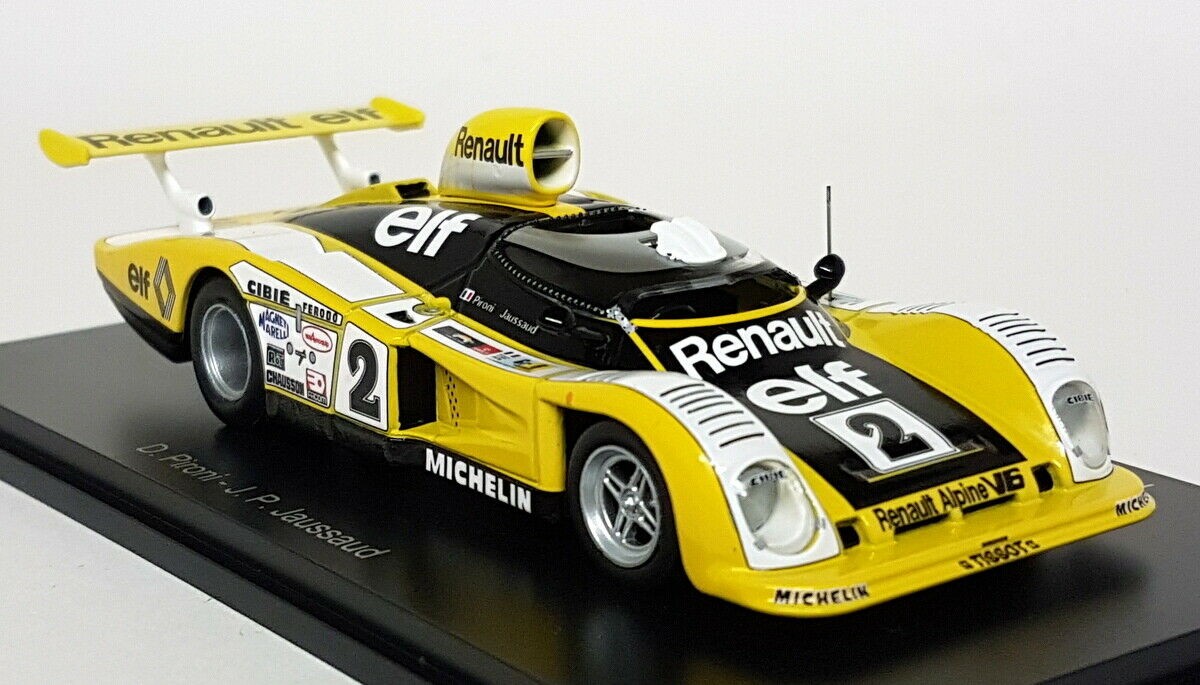 Hatchette 1/43 - Renault Alpine A442B Winner Le Mans 1978 Resin Model Car