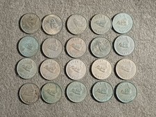 1937 - 1956 WREN FARTHING COINS DATE RUN COMPLETE