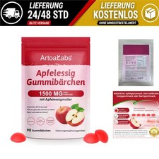 Apfelessig Kapseln 1500mg mit Vitamin B-Komplex und The Mother 90 Kapseln