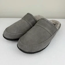 SOREL Falcon Ridge II Scuff Gray (Quarry, Grill) Slippers Men's 10 Medium NEW