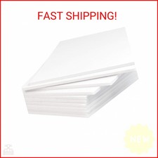 Mat Board Center, Pack of 10 Acid-Free Foam Boards, 11x14 inch White Foam Boards